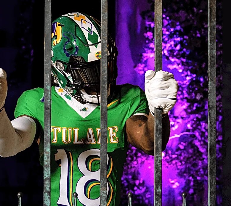 Tulane unveils 2026 Mardi Gras City Edition uniforms