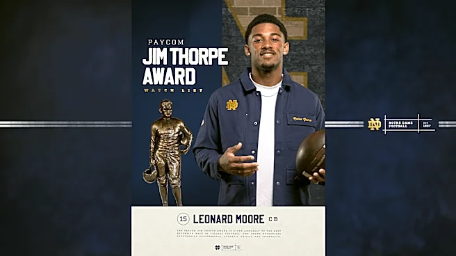 Notre Dame CB Leonard Moore Selected to Jim Thorpe Award Watch List