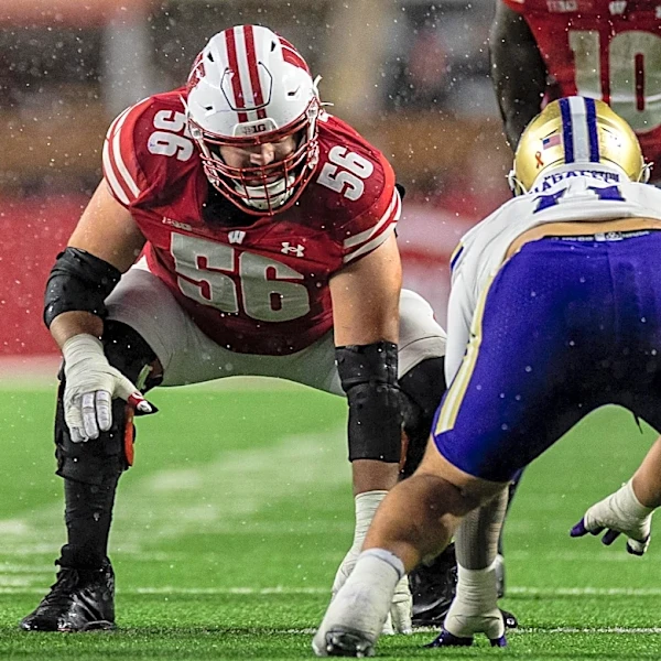 WATCH: Indiana OL Joe Brunner and DL Joe Hjelle address the media