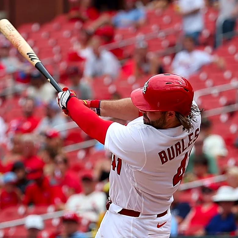 Alec Burleson Knocks in 3 as Cardinals Overwhelm Phillies Wednesday
