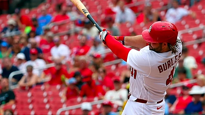 Alec Burleson Knocks in 3 as Cardinals Overwhelm Phillies Wednesday