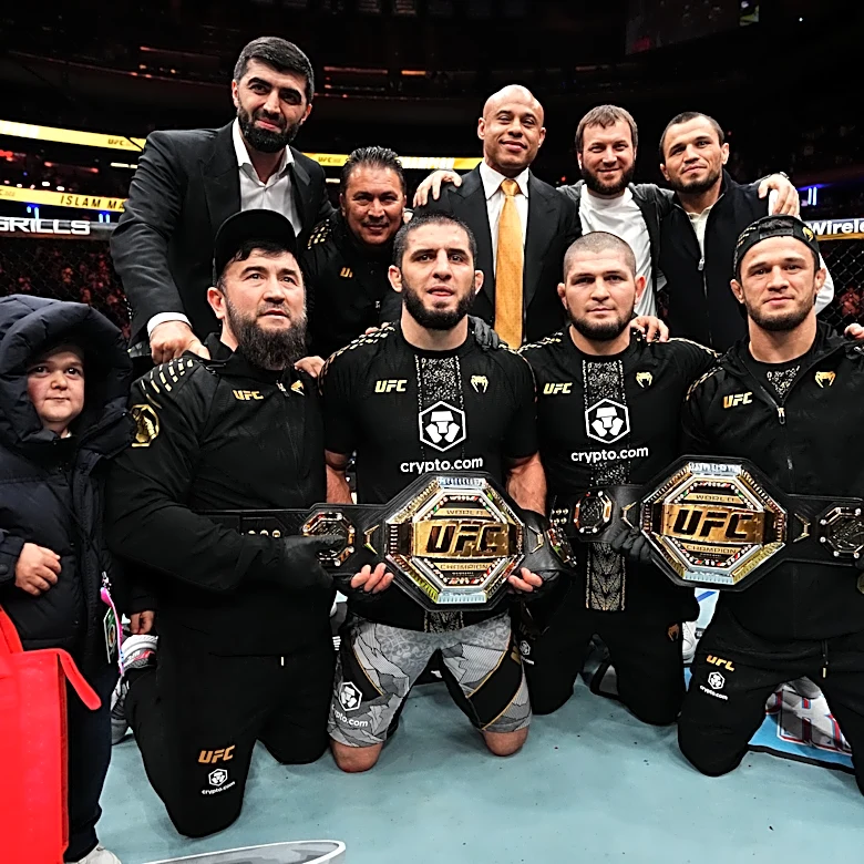 Islam Makhachev rejects the idea of teammate vs. teammate fights: ‘We’re all brothers’