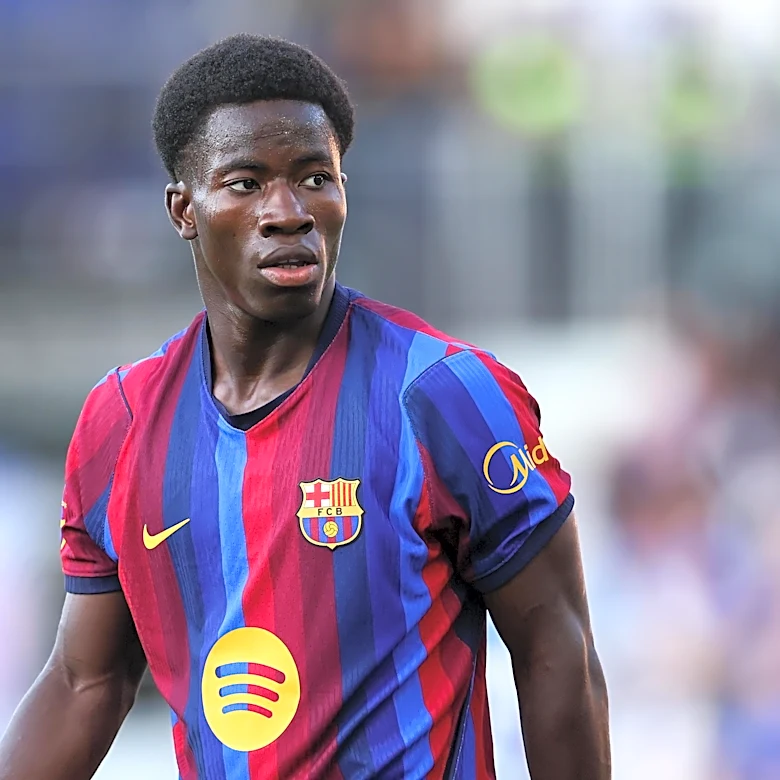 Hansi Flick considering new role for Ebrima Tunkara at Barcelona