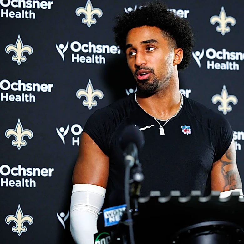 Two Saints players have new jersey numbers