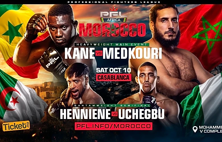 On the strength of MVP merger, PFL Africa returns to Morocco on Oct. 10 | Kane vs. Medkouri