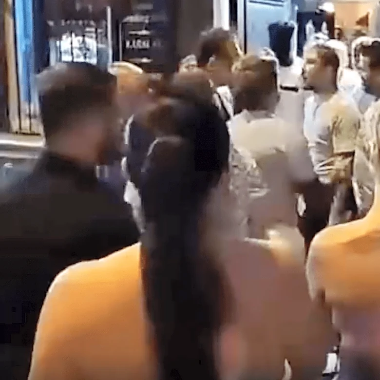 Video: Darren Till gets into violent street fight with BKFC rival outside Liverpool pub