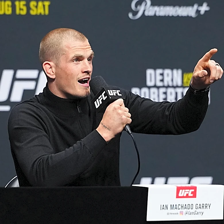 Islam Makhachev shuts down brown-nosing Ian Garry at UFC 330 presser: ‘Just shut up’