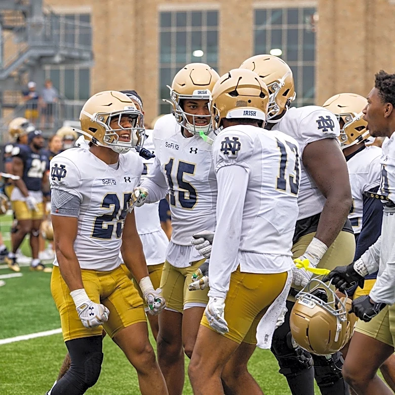 Let’s talk about what’s happening at Notre Dame’s fall camp