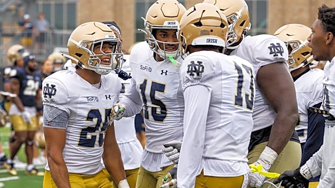 Let’s talk about what’s happening at Notre Dame’s fall camp