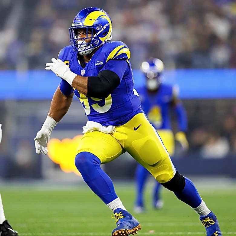 Will Aaron Donald have more sacks than Braden Fiske?