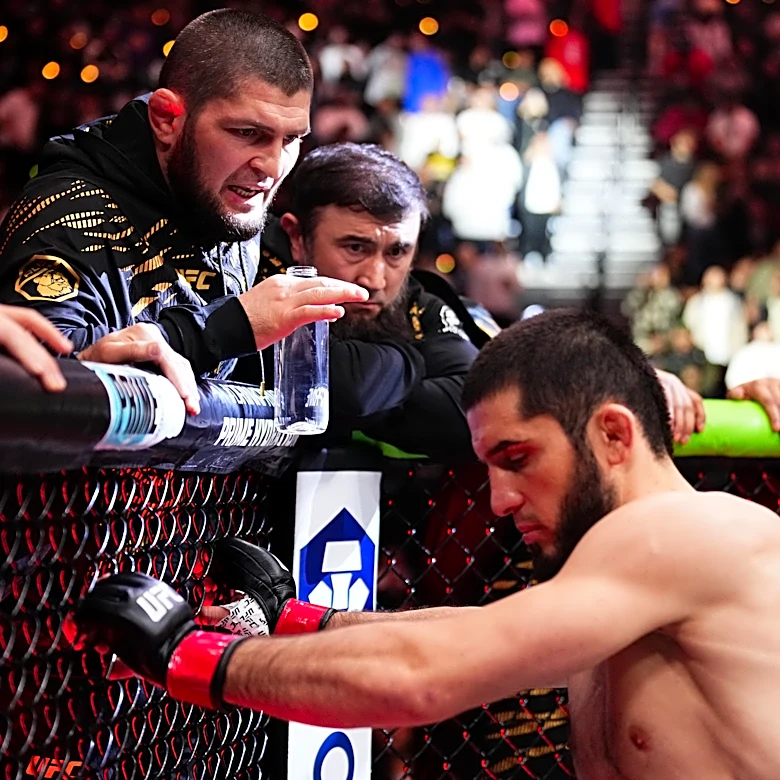 Be quiet! Islam scolded by Khabib for Ian Garry disrespect at UFC 330 presser — ‘Don’t say shut up!’