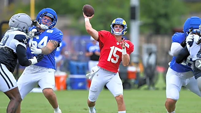 Other rookie QBs are putting pressure on Ty Simpson before debut