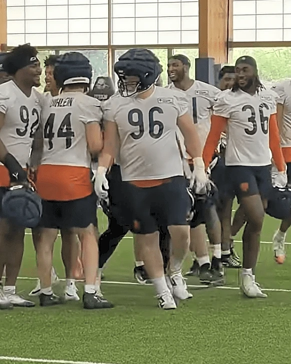 Jordan van den Berg can’t wait to play the Browns, and Bears fans can’t wait to watch