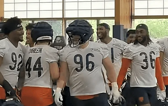 Jordan van den Berg can’t wait to play the Browns, and Bears fans can’t wait to watch