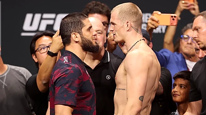 Islam Makhachev, Ian Machado Garry trade words at final faceoff before UFC 330