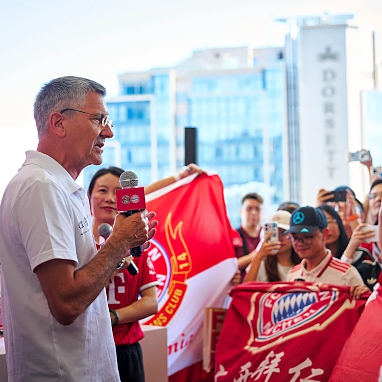 Bayern Munich prez impressed by young players during Asia tour