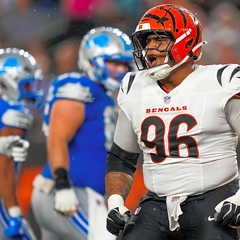 Landon Robinson had an impressive debut in Bengals vs. Lions