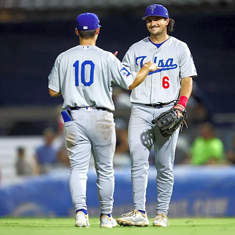 Aidan Foeller, Jake Gelof help Double-A Tulsa to win