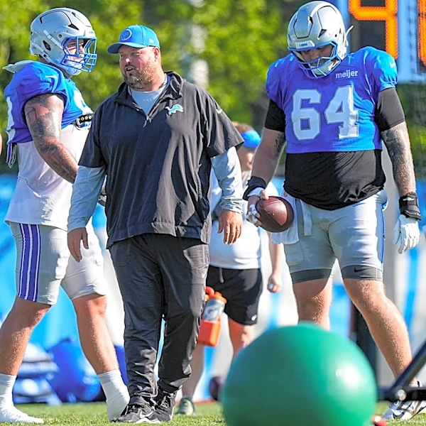 How concerned are Detroit Lions fans about the offensive line?