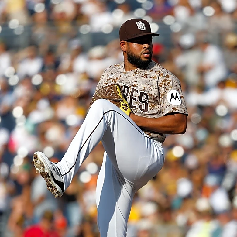Padres outslug Guardians 7-5, eye series clincher tonight