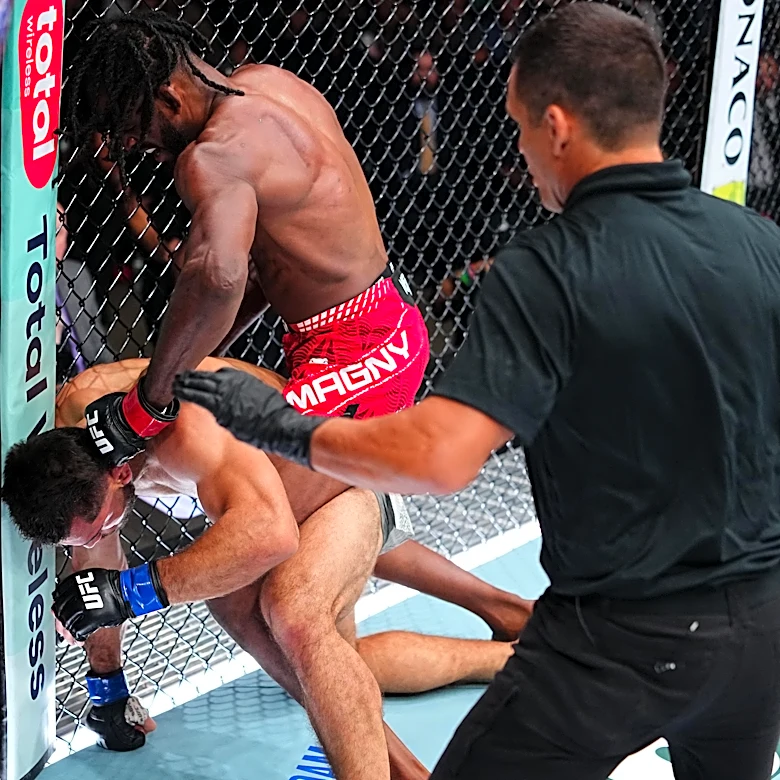 UFC 330 video: Neil Magny outlasts Ramiz Brahimaj for dramatic second-round knockout