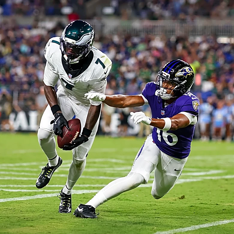 Eagles-Ravens preseason observations: Position battle updates, injury news, and more