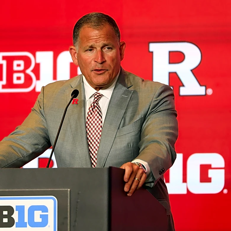 Rutgers Football HC Greg Schiano Hosts Press Conference After First Scrimmage