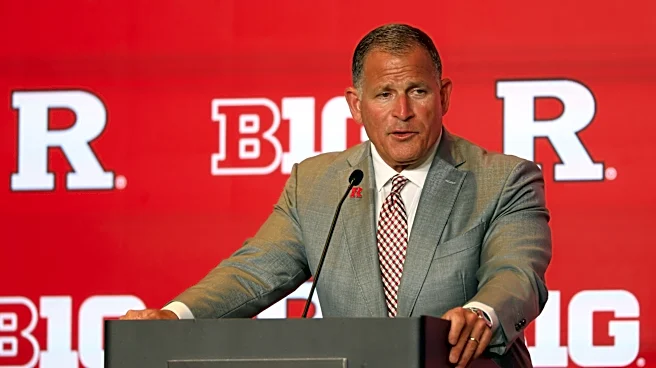 Rutgers Football HC Greg Schiano Hosts Press Conference After First Scrimmage