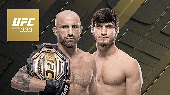 Alex Volkanovski vs. Movsar Evloev, Yan vs. Merab 3 headline stacked UFC 333 fight card in Abu Dhabi