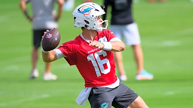 Dolphins bring back QB Mark Gronowski in Sunday roster moves