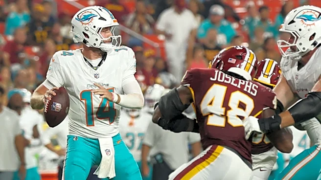 Quinn Ewers suffers groin injury in Dolphins loss to Commanders