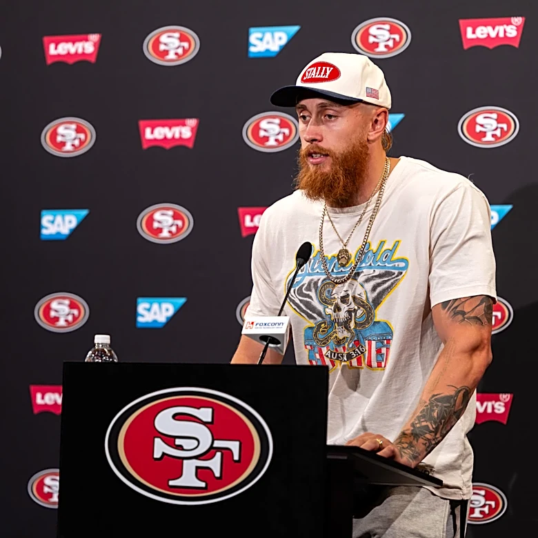 George Kittle expects to return to the 49ers ‘sooner than later’