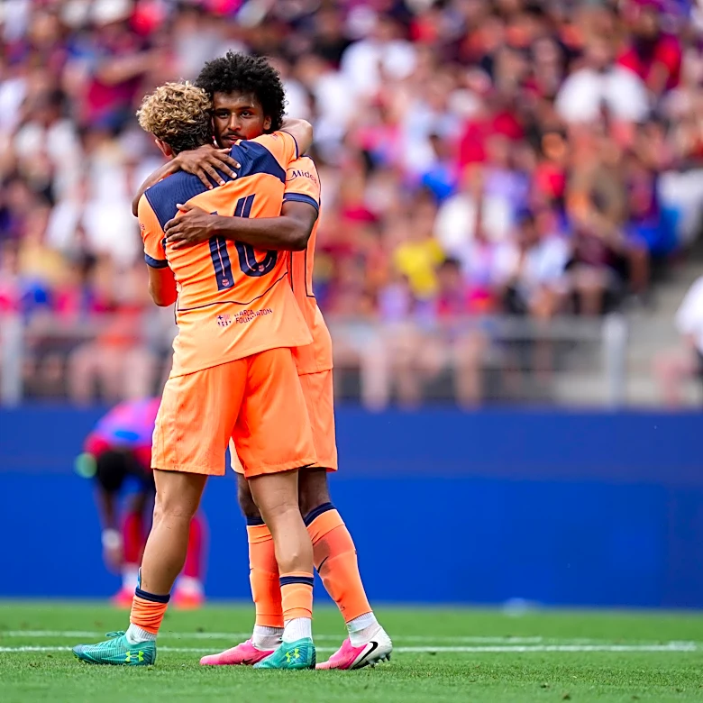 ‘I love being here’ – Karim Adeyemi delights in scoring first Barcelona goal against FC Basel