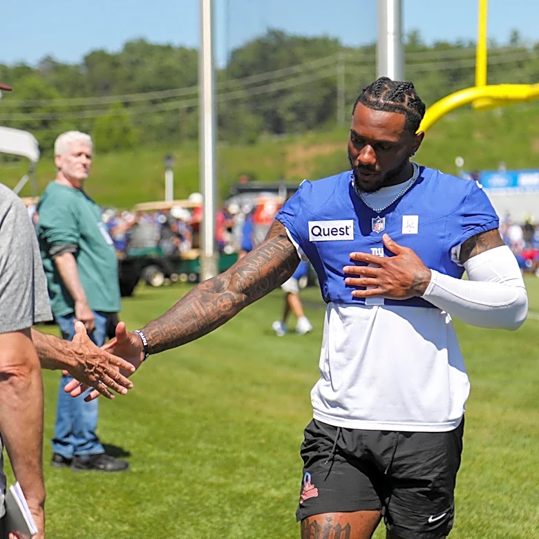NY Giants’ Malik Nabers could progress to live team drills this week