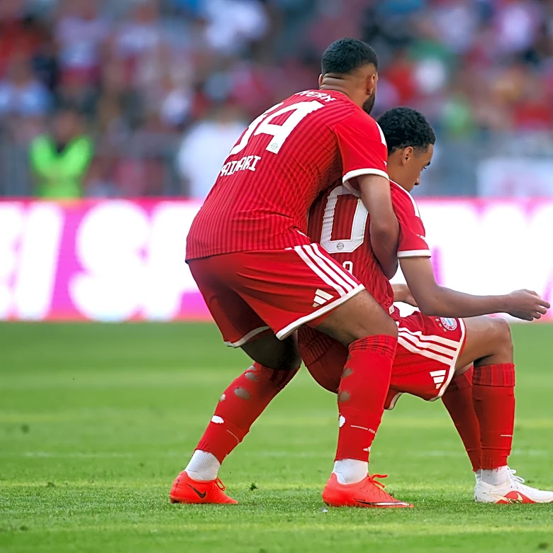 Bayern Munich star Jamal Musiala trains for 30 minutes after scary collapse on Saturday