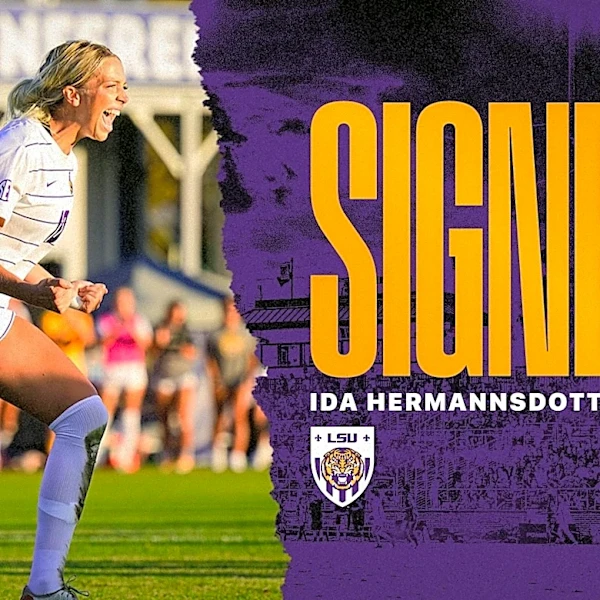 Former LSU Soccer standout Ida Hermannsdottir signs with Hammarby