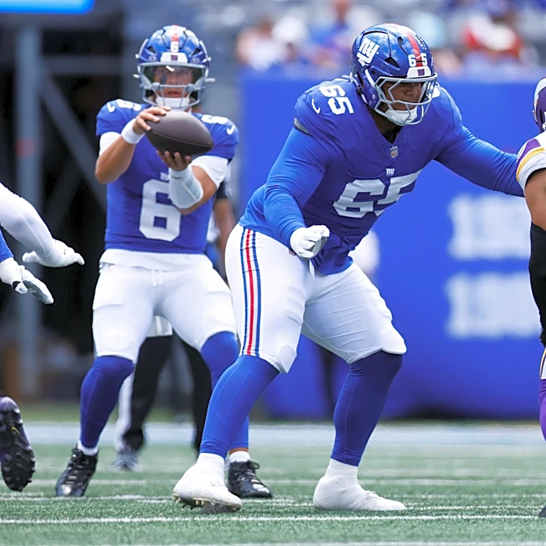 The Giants’ offensive line is the NFL’s…19th best?