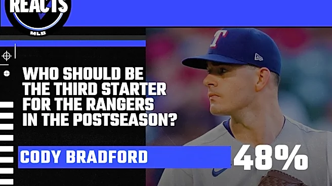 Rangers Reacts Results: Third Starter