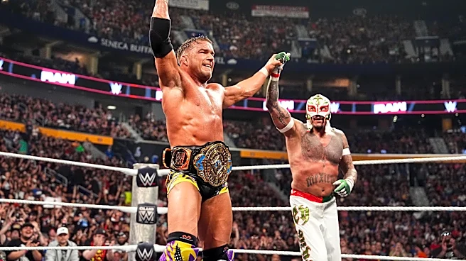 Chad Gable put over Rey Mysterio after Rey Mysterio put over Chad Gable
