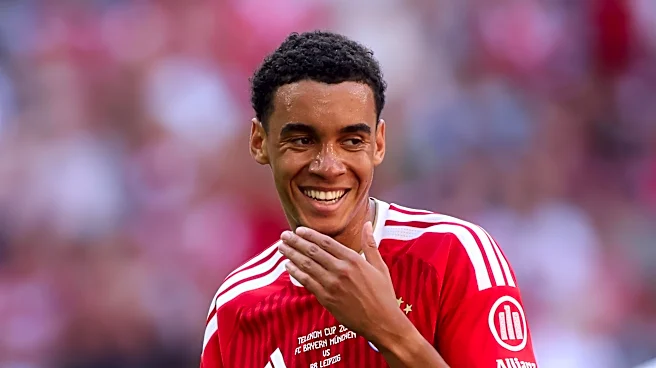 Commiserations pour in for Bayern Munich star Jamal Musiala after his collapse