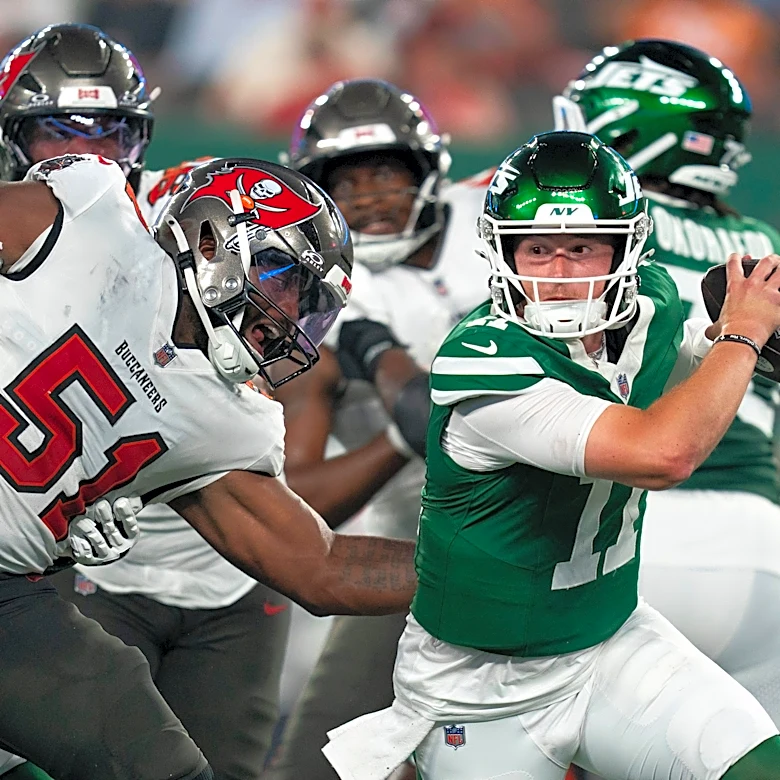 VIDEO: Breaking down Bailey Zappe’s 2 INT Jets preseason debut