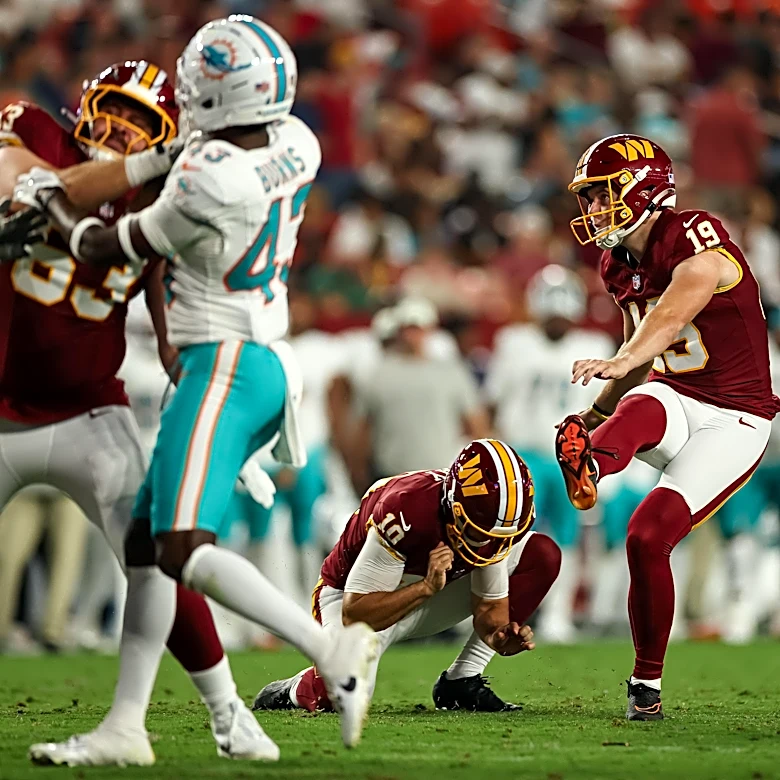 How ‘conviction’ helped Drew Stevens win Commanders kicking competition