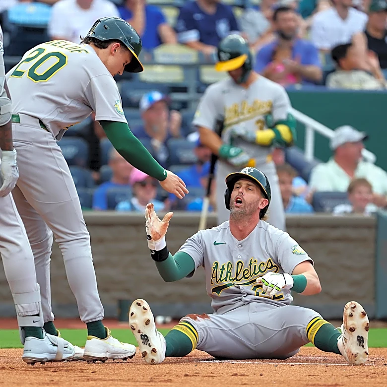 A’s Blow Late Lead, Fall To Royals 4-3