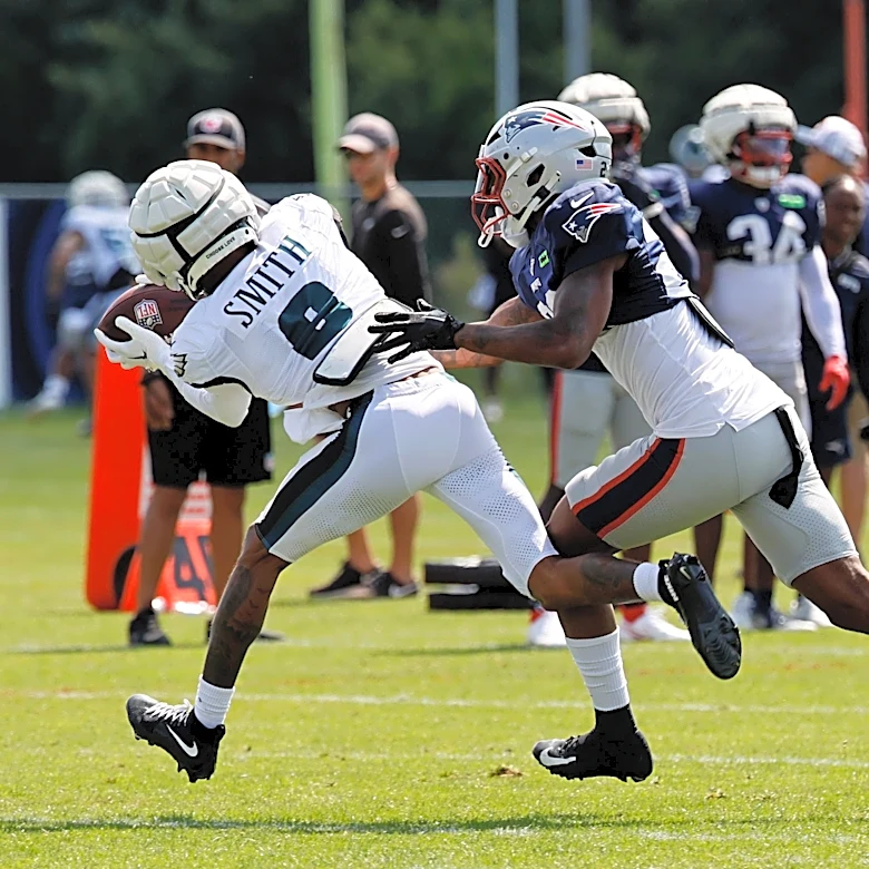 Eagles-Patriots joint training camp practice updates