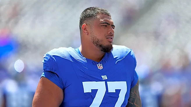 NY Giants trading Daniel Faalele to Jacksonville Jaguars