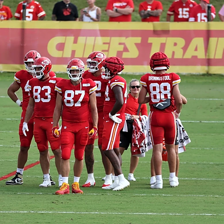 Chiefs live training camp practice observations Day 17