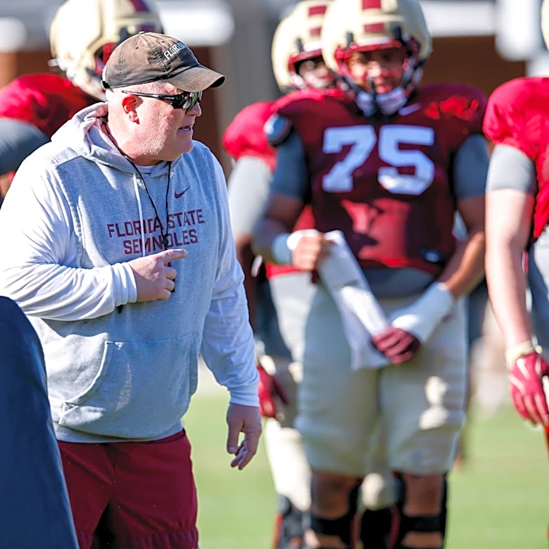 Herb Hand, Nate Pabst talk FSU offensive line ahead of season opener: “I like the way that the unit’s coming together”