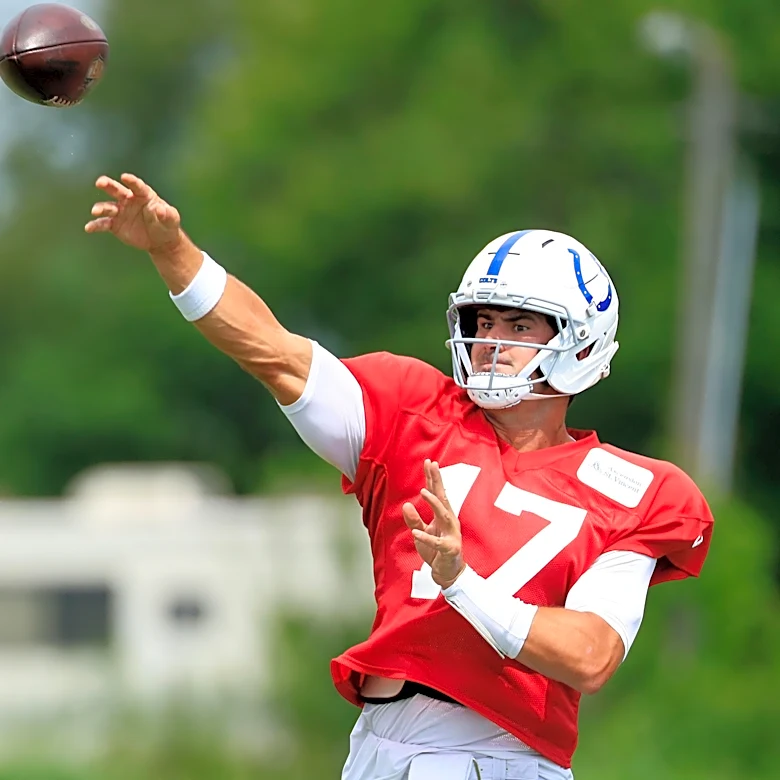 Danny dropped dimes on the Falcons during Colts joint practice