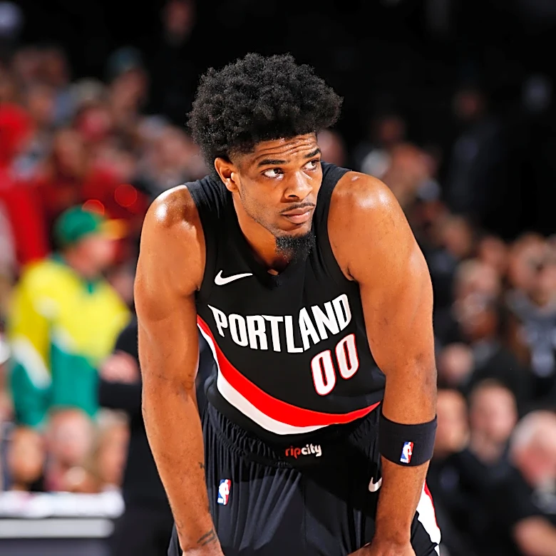 Describe the State of the Trail Blazers in One Word