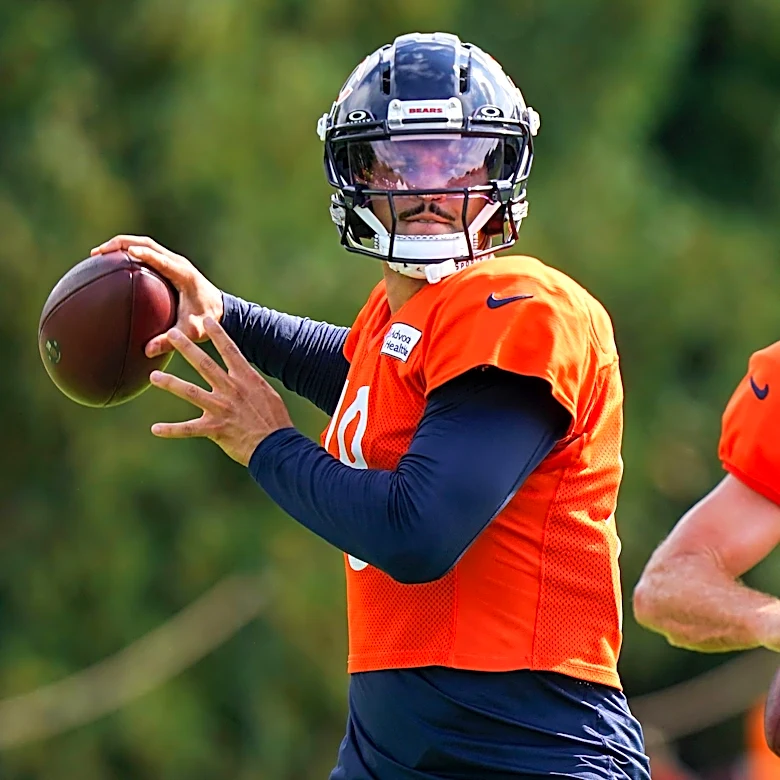 Bears Caleb Williams and T.J. Edwards talk after the joint practice (Open Thread)
